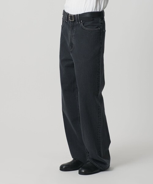 MONKEY TIME（モンキータイム）の「オーバーダイ デニム バギー パンツ シーズナル（デニムパンツ・メンズ・ベージュ/ダークグレー・XL/L/M/S）」の11枚目の写真