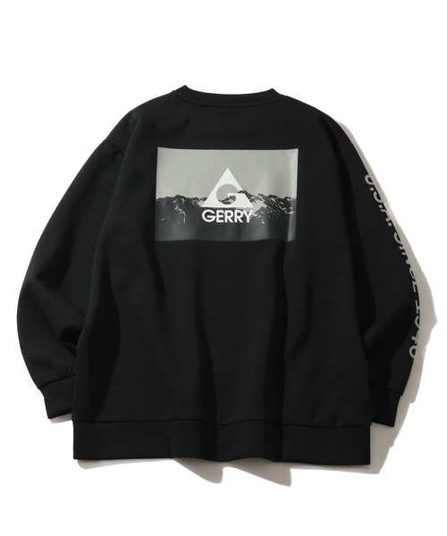 GERRY(ジェリー)の「【GERRY/ジェリー】ダンボールニット バックプリント クルーネックスウェット(スウェット・メンズ・ライトグレー/ブラック/ブルー/ホワイト・LL/M/L)」の8枚目の写真
