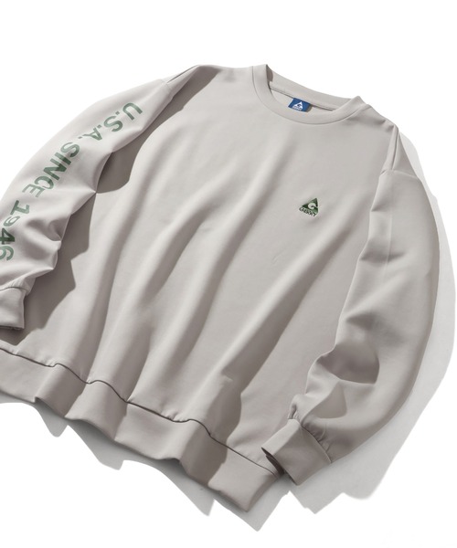 GERRY(ジェリー)の「【GERRY/ジェリー】ダンボールニット バックプリント クルーネックスウェット(スウェット・メンズ・ライトグレー/ブラック/ブルー/ホワイト・LL/M/L)」の21枚目の写真