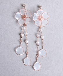 Zoule ゾーラ:”New me”シリーズ sakura dip 桜 さくら サクラ ピアス