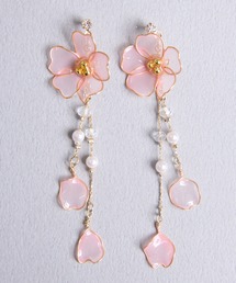 Zoule ゾーラ:”New me”シリーズ sakura dip 桜 さくら サクラ ピアス