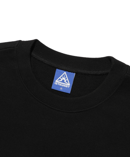 ISTKUNST（イストクンスト）の「LOGO&SMILEY SWEATSHIRTS_BLACK(IK2DSMM440A)（スウェット・レディース・ブラック・M/S/L）」の3枚目の写真
