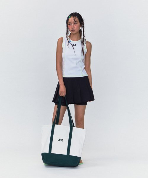 Rest&Recreation（レストアンドレクリエーション）の「RR CANVAS SHOULDER BAG_WHITE（ショルダーバッグ・レディース・その他・ONE SIZE）」の2枚目の写真
