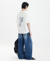 YOUTH（ユース）の「Printing Panel T-Shirt - White（Tシャツ/カットソー）」