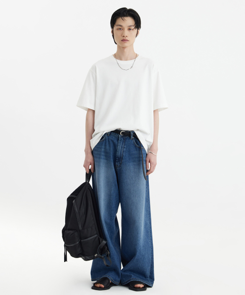 YOUTH(ユース)の「Printing Panel T-Shirt - White(Tシャツ/カットソー・レディース・その他・S/M/L)」の4枚目の写真