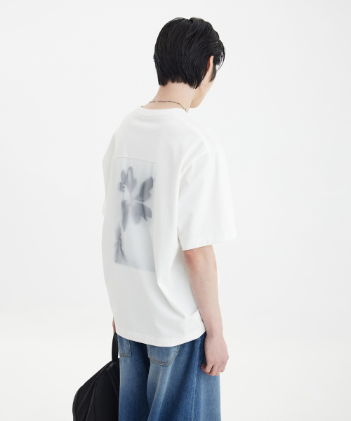 YOUTH(ユース)の「Printing Panel T-Shirt - White(Tシャツ/カットソー・レディース・その他・S/M/L)」の6枚目の写真