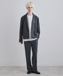 tk.TAKEO KIKUCHI（ティーケータケオキクチ）の「【セットアップ対応】クロップドジャケット（テーラードジャケット）」