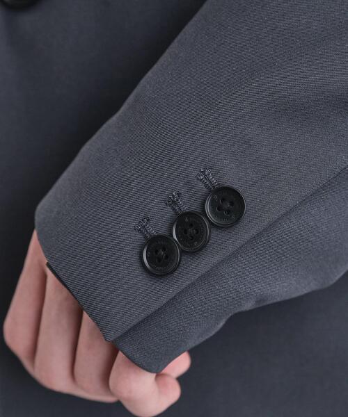 tk.TAKEO KIKUCHI（ティーケータケオキクチ）の「【セットアップ対応】クロップドジャケット（テーラードジャケット・メンズ・ブラック/グレー・02/03）」の10枚目の写真