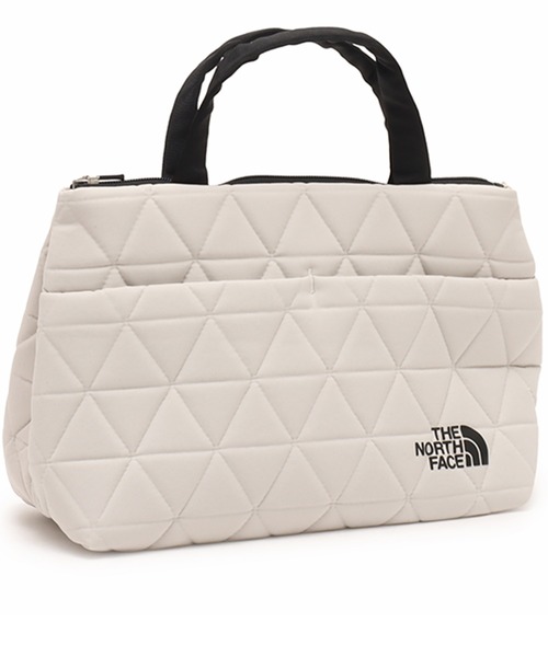 THE NORTH FACE(ザノースフェイス)の「THE NORTH FACE Geoface Box Tote / ザ ノース フェイス ジオフェイス ボックス トート(トートバッグ・メンズ・オフホワイト/ピンク・FREE)」の1枚目の写真