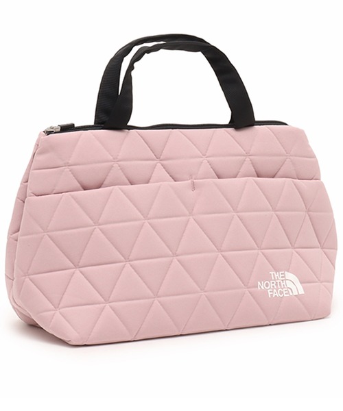 THE NORTH FACE(ザノースフェイス)の「THE NORTH FACE Geoface Box Tote / ザ ノース フェイス ジオフェイス ボックス トート(トートバッグ・メンズ・オフホワイト/ピンク・FREE)」の2枚目の写真