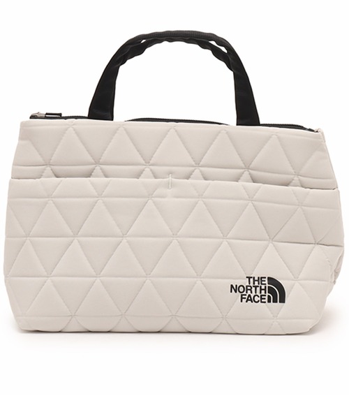 THE NORTH FACE(ザノースフェイス)の「THE NORTH FACE Geoface Box Tote / ザ ノース フェイス ジオフェイス ボックス トート(トートバッグ・メンズ・オフホワイト/ピンク・FREE)」の3枚目の写真
