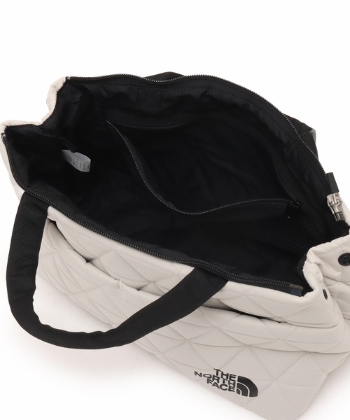 THE NORTH FACE(ザノースフェイス)の「THE NORTH FACE Geoface Box Tote / ザ ノース フェイス ジオフェイス ボックス トート(トートバッグ・メンズ・オフホワイト/ピンク・FREE)」の4枚目の写真