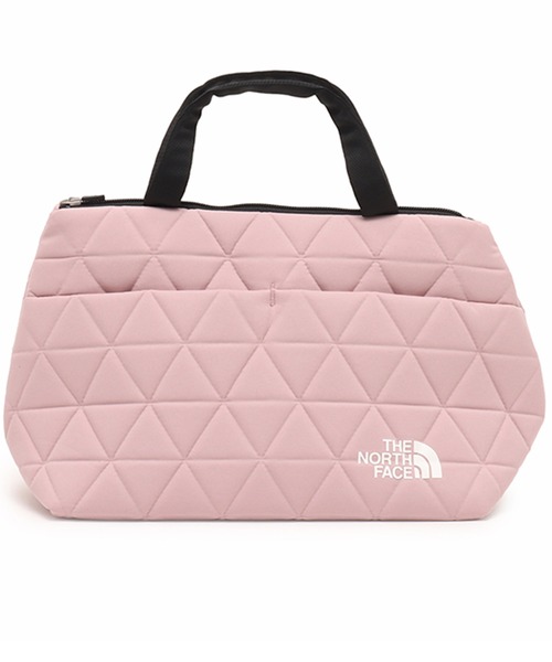 THE NORTH FACE(ザノースフェイス)の「THE NORTH FACE Geoface Box Tote / ザ ノース フェイス ジオフェイス ボックス トート(トートバッグ・メンズ・オフホワイト/ピンク・FREE)」の9枚目の写真