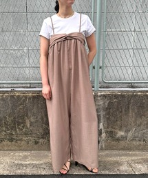 ツイストビスチェサロペット