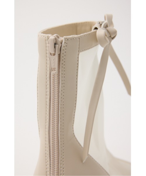 rienda（リエンダ）の「シアーショートブーツ 春服（ブーツ・レディース・アイボリー/ブラック・LARGE/MEDIUM/SMALL）」の19枚目の写真