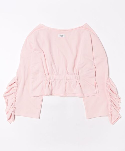 MIRROR STOKE(ミラーストーク)の「【ZOZO限定】FRILL DOLMAN GATHER SWEAT SHIRT/フリルドルマンギャザースウェットシャツ(スウェット・レディース・ネイビー/ピンク/グレー・MEDIUM)」の21枚目の写真