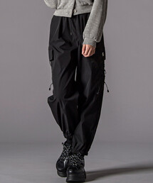 ZIDDY（ジディ）の「レースアップナイロンカーゴパンツ(130~160cm)（カーゴパンツ）」