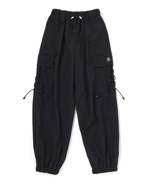 ZIDDY（ジディ）の「レースアップナイロンカーゴパンツ(130~160cm)（カーゴパンツ・キッズ・ブラック/ベージュ・150cm/130cm/140cm/FREE）」の9枚目の写真