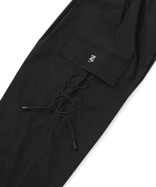 ZIDDY（ジディ）の「レースアップナイロンカーゴパンツ(130~160cm)（カーゴパンツ・キッズ・ブラック/ベージュ・150cm/130cm/140cm/FREE）」の11枚目の写真