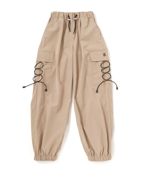 ZIDDY（ジディ）の「レースアップナイロンカーゴパンツ(130~160cm)（カーゴパンツ・キッズ・ブラック/ベージュ・150cm/130cm/140cm/FREE）」の12枚目の写真
