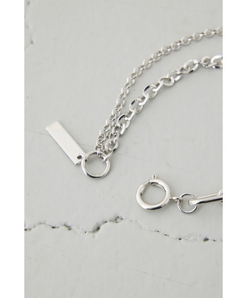 AZUL by moussy（アズールバイマウジー）の「ミックスチェーンブレスレット（ブレスレット・レディース・シルバー/ゴールド系その他・FREE）」の8枚目の写真