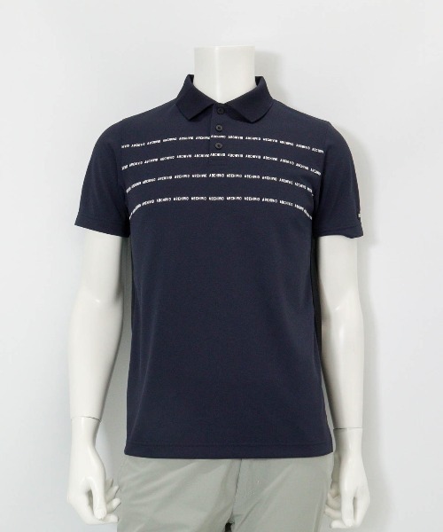 archivio(アルチビオ)の「<MENS>前後異素材UVポロシャツ(ポロシャツ・メンズ・ネイビー/レッド/ホワイト×ブラック/ホワイト×ブラウン・M/L/LL)」の7枚目の写真