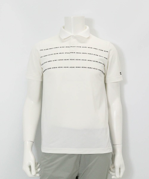 archivio(アルチビオ)の「<MENS>前後異素材UVポロシャツ(ポロシャツ・メンズ・ネイビー/レッド/ホワイト×ブラック/ホワイト×ブラウン・M/L/LL)」の9枚目の写真