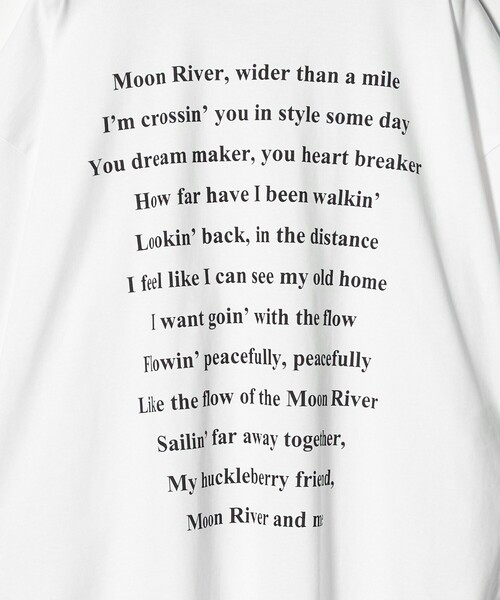 SACRA(サクラ)の「<SACRA>メッセージ Tシャツ(Tシャツ/カットソー・レディース・グレー系/ホワイト/ブラック・38)」の12枚目の写真