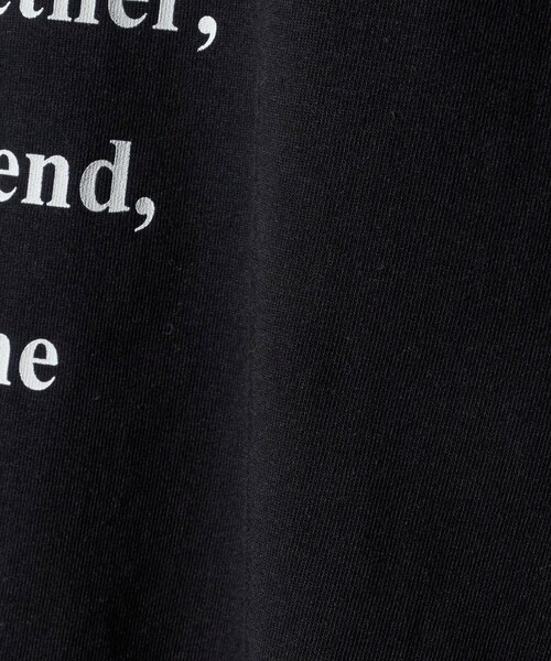 SACRA(サクラ)の「<SACRA>メッセージ Tシャツ(Tシャツ/カットソー・レディース・グレー系/ホワイト/ブラック・38)」の17枚目の写真