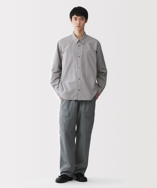 MUJI Labo(ムジラボ)の「〔MUJI Labo〕紳士 コットン ライトキャンバス イージーカーゴパンツ(カーゴパンツ・メンズ・チャコールグレー/サンドベージュ/ブラック・L/M/S/XL)」の8枚目の写真