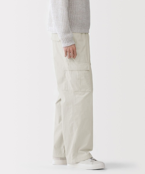 MUJI Labo(ムジラボ)の「〔MUJI Labo〕紳士 コットン ライトキャンバス イージーカーゴパンツ(カーゴパンツ・メンズ・チャコールグレー/サンドベージュ/ブラック・L/M/S/XL)」の14枚目の写真