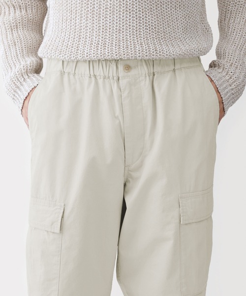 MUJI Labo(ムジラボ)の「〔MUJI Labo〕紳士 コットン ライトキャンバス イージーカーゴパンツ(カーゴパンツ・メンズ・チャコールグレー/サンドベージュ/ブラック・L/M/S/XL)」の16枚目の写真