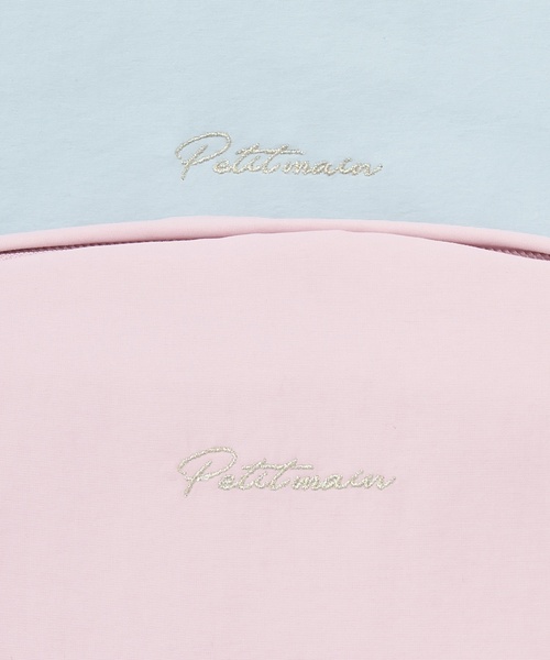 petit main（プティマイン）の「アソートリュック(Mサイズ)（バックパック/リュック・キッズ・ライトグリーン/ピンク/ネイビー/チャコール/ベージュ/サックスブルー/アイボリー・F）」の16枚目の写真