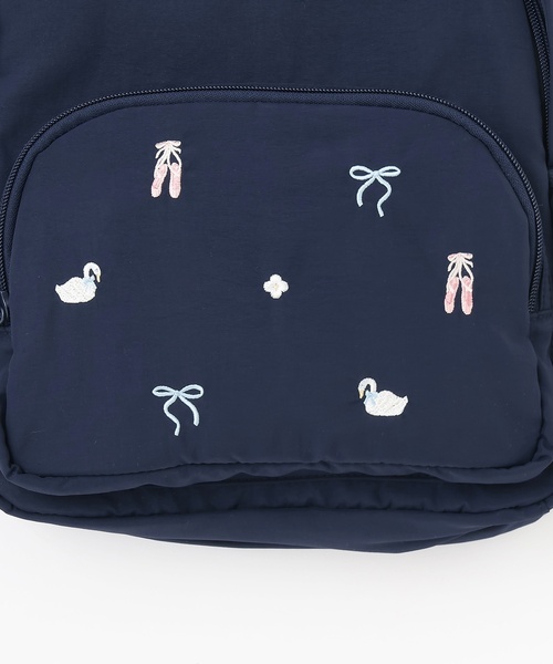 petit main（プティマイン）の「アソートリュック(Mサイズ)（バックパック/リュック・キッズ・ライトグリーン/ピンク/ネイビー/チャコール/ベージュ/サックスブルー/アイボリー・F）」の21枚目の写真