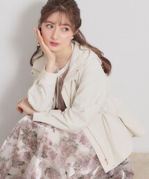 couture brooch（クチュールブローチ）の「【撥水・洗える】愛されマンパ（ブルゾン）」