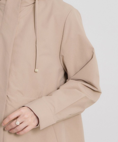 couture brooch（クチュールブローチ）の「【撥水・洗える】愛されマンパ（ブルゾン・レディース・ネイビー/アイボリー/サンドベージュ/オリーブ・40/38/36/42）」の5枚目の写真