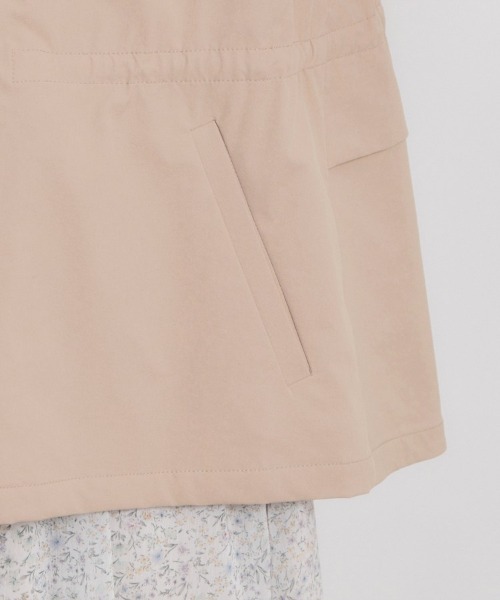 couture brooch（クチュールブローチ）の「【撥水・洗える】愛されマンパ（ブルゾン・レディース・ネイビー/アイボリー/サンドベージュ/オリーブ・40/38/36/42）」の7枚目の写真