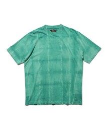 Crew Tee "Itajime Shibori"