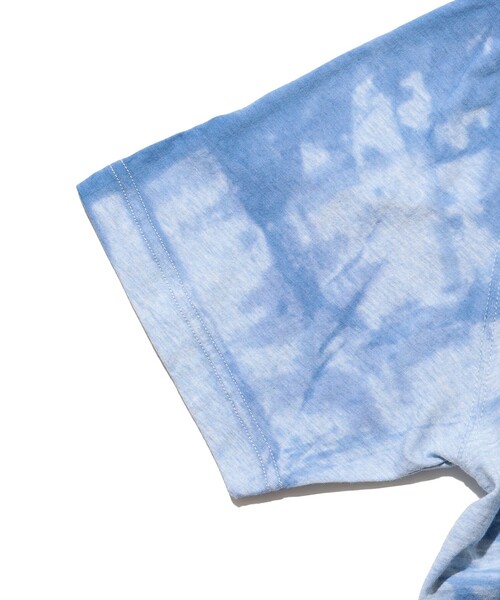 BEAMS PLUS(ビームスプラス)の「Crew Tee "Itajime Shibori"(Tシャツ/カットソー・メンズ・イエロー/サックスブルー/グリーン・X-LARGE/XX-LARGE/LARGE/MEDIUM/SMALL)」の11枚目の写真