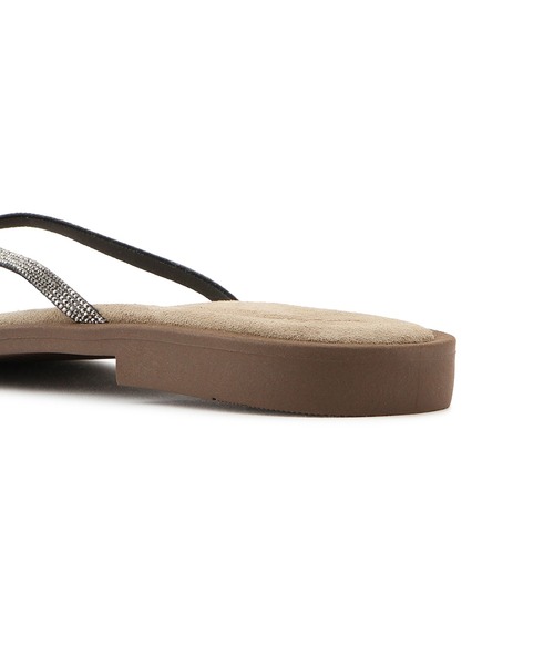 NICOLAS LAINAS(ニコラスライナス)の「【NICOLAS LAINAS(ニコラスライナス)】グリッターサンダル(サンダル・レディース・ベージュ系その他2/ブラウン系その他3・36/39/38/37)」の7枚目の写真