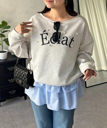 パール　スウェット パールにカレッジロゴ！？『しまむら』で見つけた、子供っぽくならない