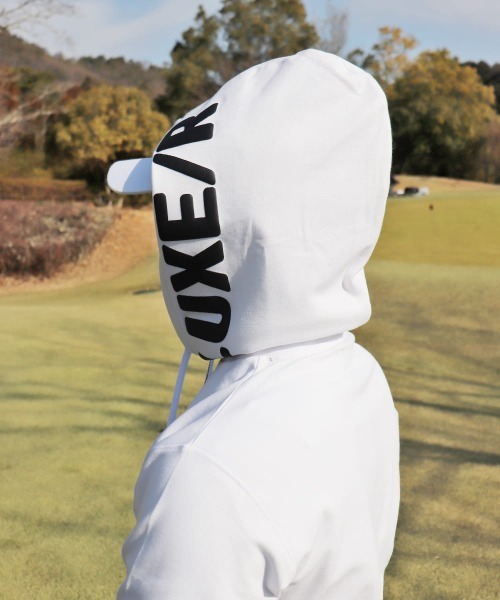 LUXE/R GOLF(ラグジュ ゴルフ)の「(RM)【LUXE/R GOLF】ポンチ ポケット付き コード刺繍 パーカー(パーカー・メンズ・ベージュ系/ブラック/ホワイト・X-LARGE/LARGE/MEDIUM)」の9枚目の写真