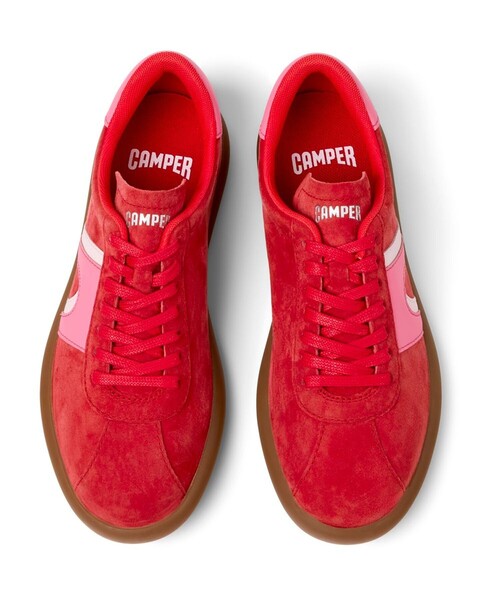 CAMPER（カンペール）の「[カンペール] PELOTAS SOLLER / レザースニーカー（スニーカー・レディース・レッド・25.0cm/24.0cm/23.5cm/23.0cm/22.5cm/25.5cm）」の4枚目の写真