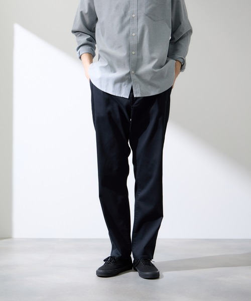 Mac-House(マックハウス)の「【 REALSTANDARD/リアルスタンダード 】マイカラーズ テーパードパンツ(その他パンツ・メンズ・杢グレー/ネイビー/ベージュ/ブラック・S/M/L/XL)」の5枚目の写真