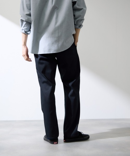 Mac-House(マックハウス)の「【 REALSTANDARD/リアルスタンダード 】マイカラーズ テーパードパンツ(その他パンツ・メンズ・杢グレー/ネイビー/ベージュ/ブラック・S/M/L/XL)」の6枚目の写真