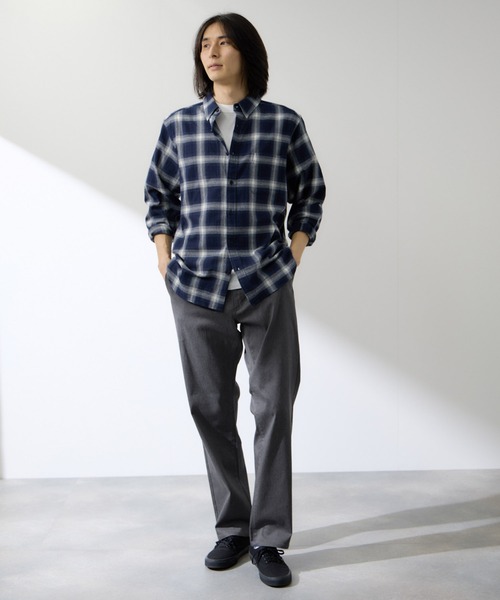 Mac-House(マックハウス)の「【 REALSTANDARD/リアルスタンダード 】マイカラーズ テーパードパンツ(その他パンツ・メンズ・杢グレー/ネイビー/ベージュ/ブラック・S/M/L/XL)」の12枚目の写真