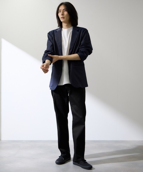 Mac-House(マックハウス)の「【 REALSTANDARD/リアルスタンダード 】マイカラーズ テーパードパンツ(その他パンツ・メンズ・杢グレー/ネイビー/ベージュ/ブラック・S/M/L/XL)」の16枚目の写真