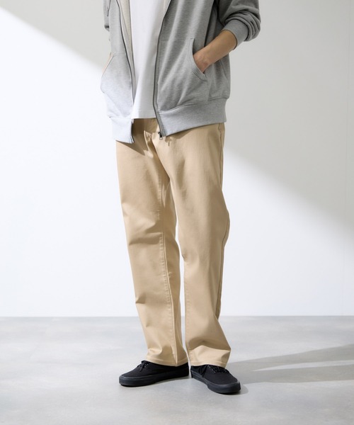 Mac-House(マックハウス)の「【 REALSTANDARD/リアルスタンダード 】マイカラーズ テーパードパンツ(その他パンツ・メンズ・杢グレー/ネイビー/ベージュ/ブラック・S/M/L/XL)」の18枚目の写真