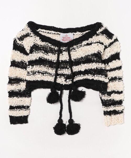Vivienne Westwood ウルグアイウール カーディガン マフラー付 Vivienne Westwood（ヴィヴィアンウエストウッド）の「ｳﾙｸﾞｱｲｳｰﾙﾏﾌﾗｰ付