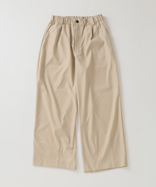 JOURNAL STANDARD(ジャーナルスタンダード)の「TRモダン ワイド スラックス(スラックス・メンズ・スミクロ/ネイビー/ベージュ系その他/ブラック・SMALL/MEDIUM/LARGE)」の21枚目の写真
